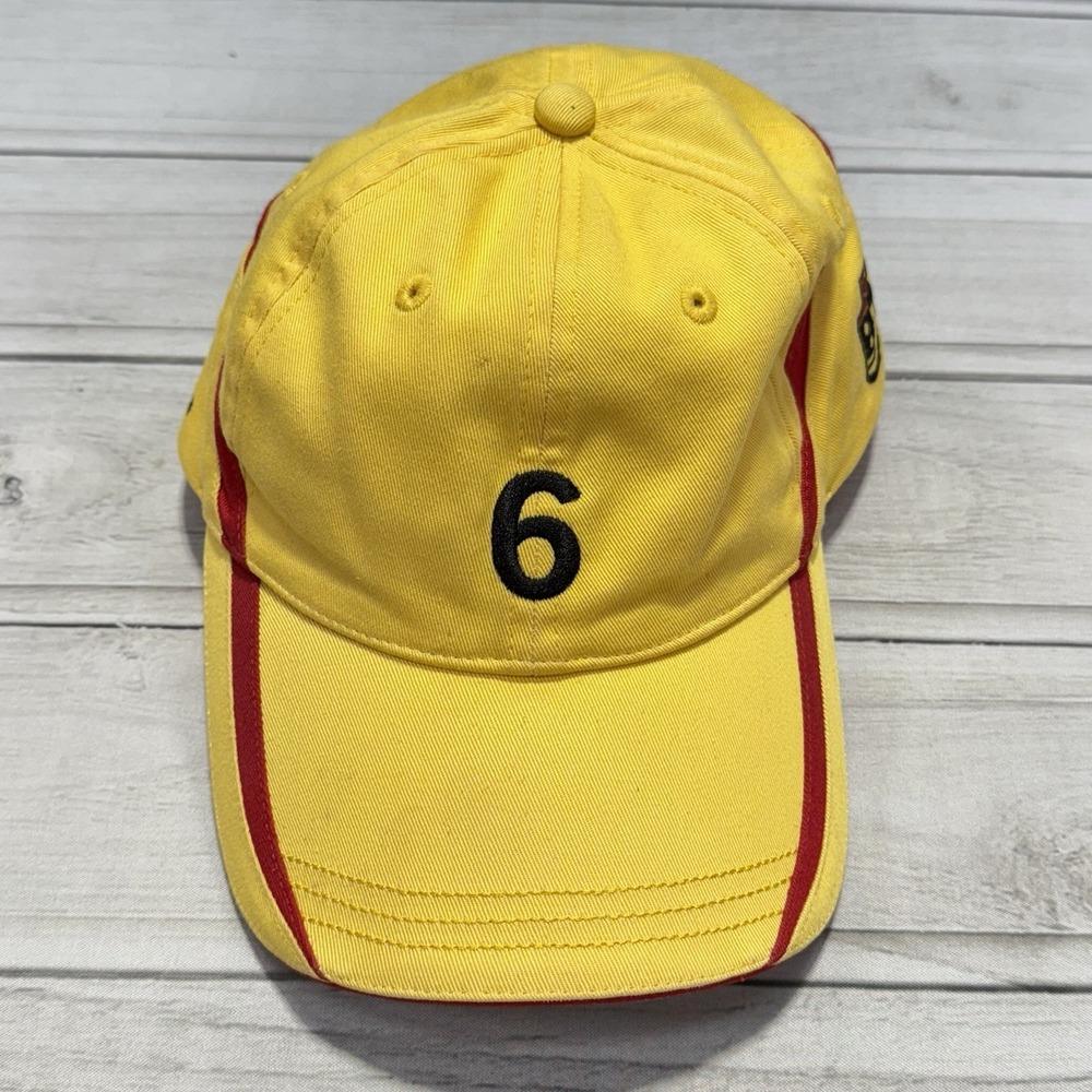 Porsche Design Hat Cap Yellow 6 Racing Driver's Selection F1 Formula One